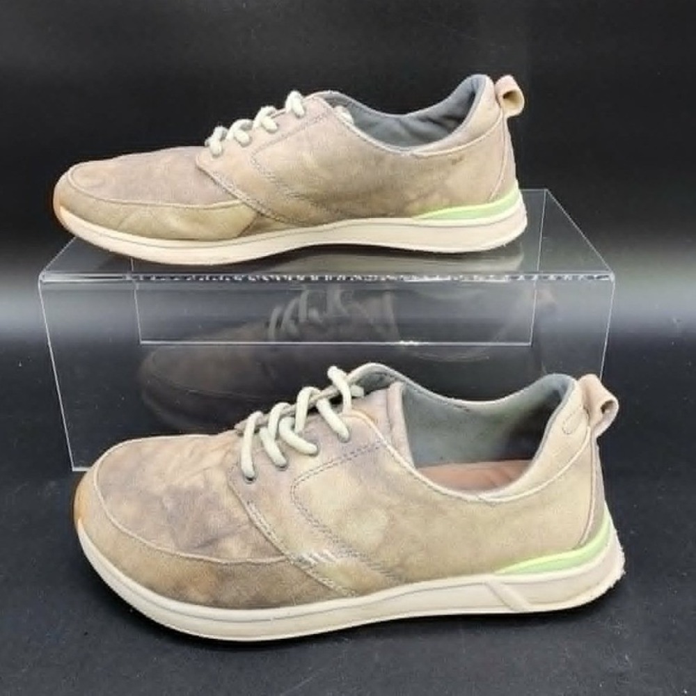 Reef Rover Low TX Women Grey 8 Casual Coastal Beachy Walking Sneakers RF008326‎